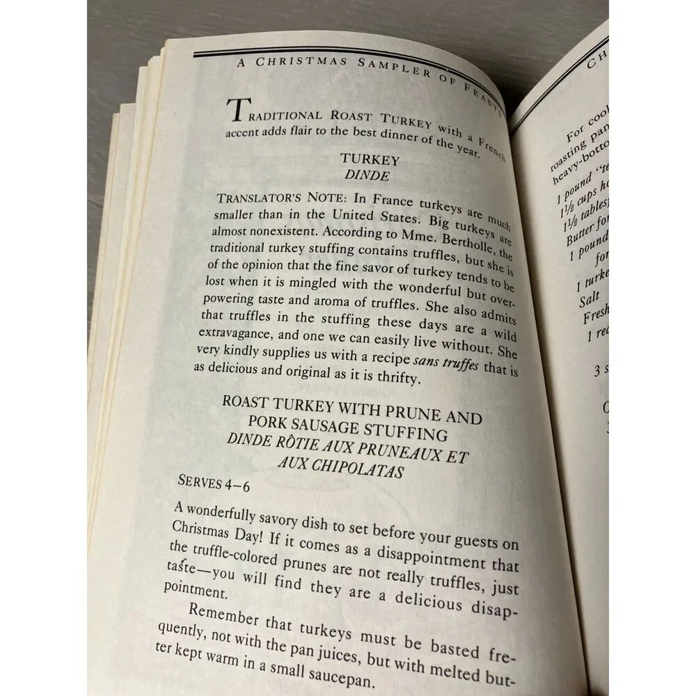 A Christmas Sampler of Feasts - 1982 cookbook